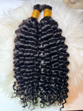 Double Drawn Spanish Curly Bulk Hair